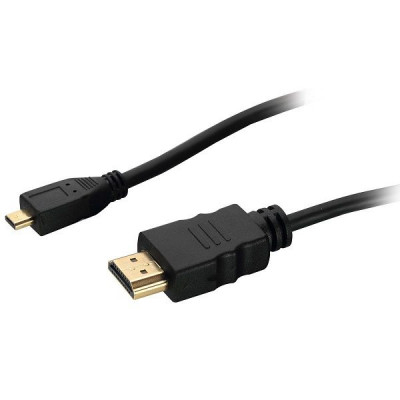 Καλώδιο ήχου εικόνας HDMI σε micro HDMI  M/M  (1.8m)