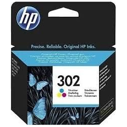 Hewlett Packard-Inkjet Cartridge F6U65AE Color 302