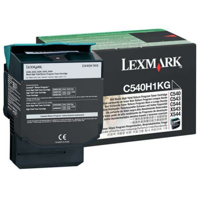 Lexmark -  Laser color Toner  black C540 high capacity C540H1K