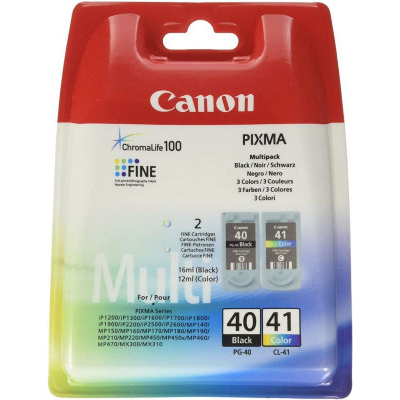 Canon PG 40 / CL 41 Multipack Black & Color