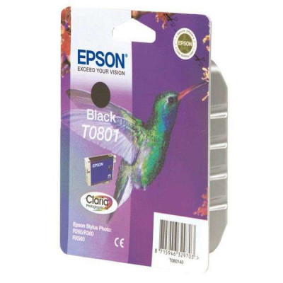 Epson - Inkjet Cartridge R265 TO801  Black             