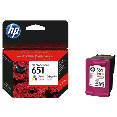 Hewlett Packard-Inkjet Cartridge-CP210AE Color # No 651 