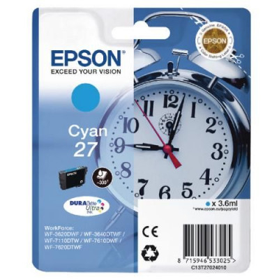 Epson Inkjet Cartridge WF 3620 T27 Color 3.6ml
