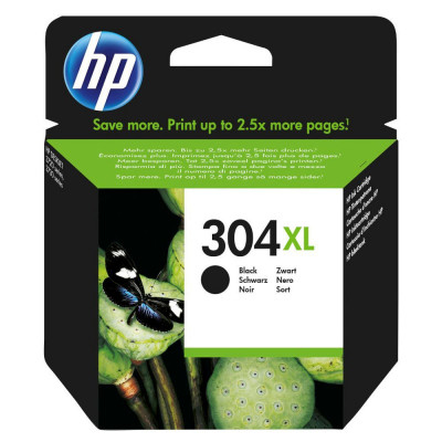 Hewlett Packard-Inkjet Cartridge N9K08AE Black # 304XL