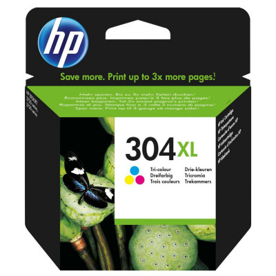 Hewlett Packard-Inkjet Cartridge N9K07AE Color # 304XL