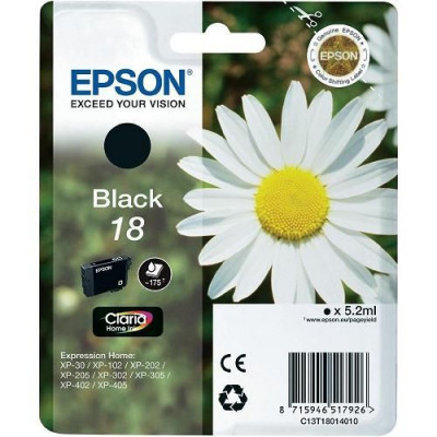 Epson - Inkjet Cartridge BX 305 T180140 Black - 18 