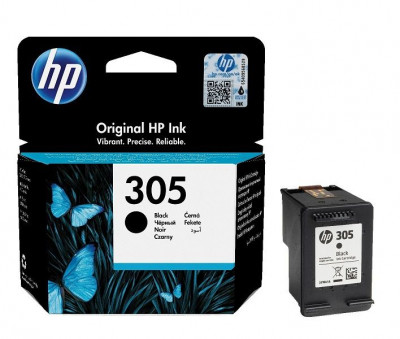 Hewlett Packard-Inkjet Cartridge- 3YM61AE Black # 305