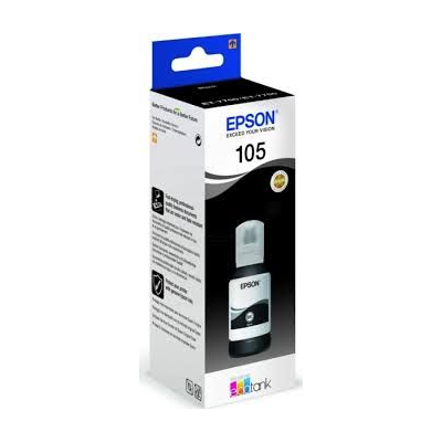 Epson Inkjet Cartr. C13T00Q140 Black In Bottle 105