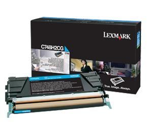 Lexmark Laser Toner C748 C748H3 C/M/YG Color HY