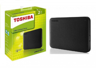 Εξωτερικός σκληρός δίσκος 2,5 inches 2 TB USB 3.0 -Toshiba Canvio