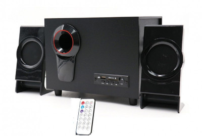 Ηχεία μίνι Usb 2.1 stereo multimedia με ράδιο FM & τηλεχειριστήριο FT-X6U