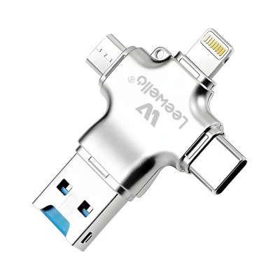 Μετατροπέας USB-A male σε Lightning / USB-C / micro USB 3  male 