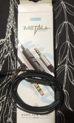 Kαλώδιο ήχου 3,5mm με διακόπτη ήχου